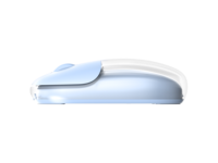 Souris de bureau ergonomique transparente rechargeable double mode BT PC, capteur optique sans fil 3D 2,4 G 1200 DPI, vente en gros d'usine OEM