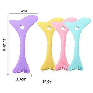 Outil d'application de maquillage pour les yeux en silicone personnalisé avec logo, vente chaude, réduction sur les produits mixtes, aide au maquillage des yeux, fard à paupières, eye-liner - Product Image 2