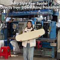 Aileron arrière de toit en ABS pour BMW Série 1 E81 E87 2004 2005 2006 2007 2008 2009 2010 2011