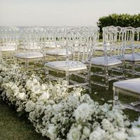 Chaises Commerciales en Plastique Transparent Robustes pour Mariages, Événements et Fêtes – Idéales pour Salons et Appartements – Offre Spéciale