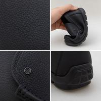 Mocassins de luxe pour hommes en cuir grainé, semelle en mousse ultra-légère, en cuir véritable soyeux, respirants, chaussures de conduite personnalisables RADOLFA