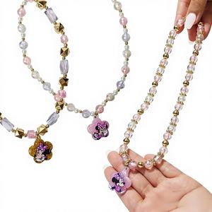 Accesorio de Juego de Mickey y Minnie Mouse, Vestido de 9 Piezas, Lindas Joyas de Juguete Doradas, Collar, Pulsera, Anillo, 150 Unidades H.E.R. Accesorios - Product Image 1