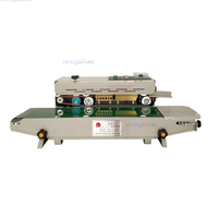 Machine de soudage par chauffage continu pour sacs en plastique, idéale pour l'emballage de sacs, machine de scellage ZS900, mini scelleuse pour sacs en plastique et en papier