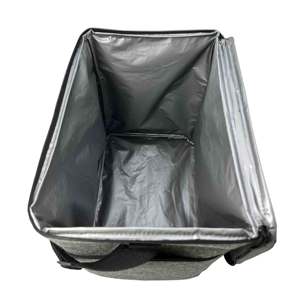 Bolsa de almuerzo aislada para Trabajo, Oficina, escuela, pícnic, bolsa de almuerzo a prueba de fugas, bolsa de fieltro con correa de hombro ajustable - Product Image 6