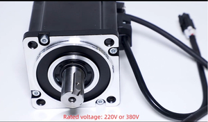 มอเตอร์ 220v/380v 200w ไดรเวอร์ไฟฟ้ากระแสสลับสามเฟส พร้อมความหนาแน่นของกำลังสูงและอายุการใช้งานยาวนาน V3m-060-r20s30u0h เซอร์โวสามเฟส - Product Image 3