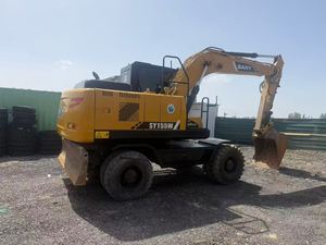 Excavadora de Ruedas SANY SY155W de 13.5 Toneladas con Motor Isuzu y Capacidad de Cucharón de 0.58 m³ para Minería y Construcción en Oferta - Product Image 5