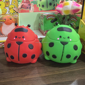 Jouet créatif de simulation, énorme coccinelle à sept étoiles, jouet moelleux, super doux, anti-stress, balle à presser, jouet promotionnel - Product Image 5
