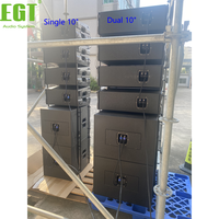 Système de sonorisation professionnel à double enceinte line array passive de 10 pouces pour scène, concert, sonorisation en direct, concert en plein air, tournée, église, location