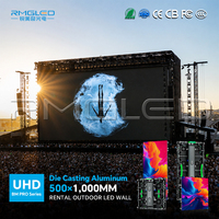 Panel de Video LED para Escenario P2 P2.5, Ultra HD a Todo Color, Fondo de Escenario, Gabinete Ligero y Portátil para Conciertos