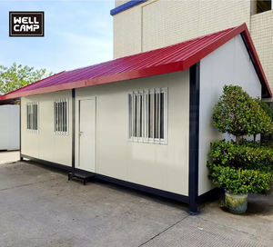 WELLCAMP Cabane en A, Villa en acier léger, Maison préfabriquée en bois, Chalet modulaire, Maison de montagne, Maison de jardin, Vie en montagne - Product Image 3