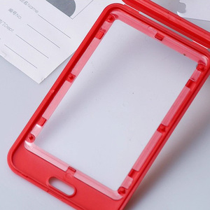 Porta Credenciales Verticales de Plástico Duro de Colores FOSKA para Tarjetas de Identificación de Oficina y Escuela, Tarjetas de Proximidad, Licencias de <span class=keywords><strong>Conducir</strong></span> y Pases - Product Image 4