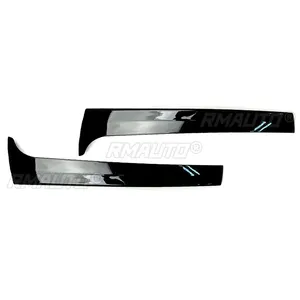 สปอยเลอร์ข้างกระจกหลังแนวตั้งคู่ สำหรับรถยนต์ VW Touareg ปี 2011 2012 2013 2014 2015 -2017 สีดำเงา แบบติดตั้งเพิ่มเติม - Product Image 3
