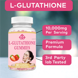 Gummies OEM éclaircissantes pour la peau au collagène et L-Glutathion, 60 suppléments à base de plantes pour éclaircir la peau et éliminer les taches faciales chez la femme - Product Image 3