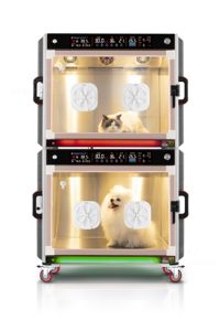 MT MEDICAL VET Cage d'unité de soins intensifs vétérinaire en acier inoxydable, infrarouge, <span class=keywords><strong>oxygène</strong></span>, facile à utiliser, modèle EC-3A, électrique, best-seller - Product Image 5