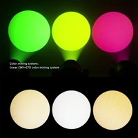 Projecteur à tête mobile Sharpy 3-en-1 400W LED IP65 CMY+CTO Beam Spot Wash avec double prisme étanche pour événements extérieurs
