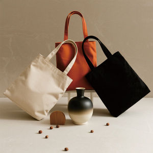 <span class=keywords><strong>Bolsa</strong></span> de Lona Tipo Tote al Por Mayor con Asa Larga para el Hombro de Tamaño Personalizado y Logo Impreso - Product Image 2