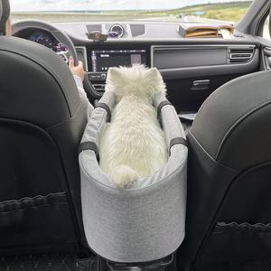 Hund Auto Zwinger Auto Haustier Auto Matte Sicherheits sitz Zentral steuerung Zwinger Teddy Pome ranian Dog Booster <span class=keywords><strong>Seat</strong></span> - Product Image 1