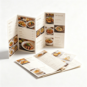Custom Brochure Printing <b>A4</b> Product Manual Brochures Coated Paper Custom Logo Service - Product Image 1