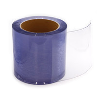 Rideau en bande PVC transparent de qualité polaire 3mm d'épaisseur produit en plastique de découpe et de moulage personnalisé