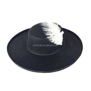 Chapeau de Fête d'Halloween HLC de Haute Qualité, Personnalisé, Style Bandit Espagnol pour Adulte, Casquette de Héro de <span class=keywords><strong>Film</strong></span> ODM pour Déguisement de Carnaval et Jeu de Rôle - Product Image 3