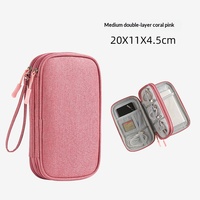 Tas Penyimpanan Kabel Data Charger Power Bank Kotak Tas Pengatur Digital Tas Organizer USB Flash Drive Headphone Hard Disk