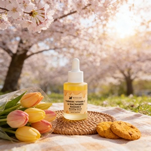 Nouvelle Arrivée 2026 : Sérum Éclaircissant au Curcuma, Vitamine C et Niacinamide pour la Réduction de la Mélanine et l'Éclat des Peaux des Caraïbes - Product Image 6