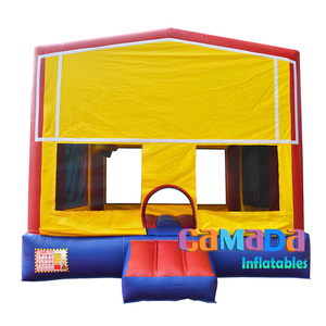 Maison rebondissante extérieure Mini maison de rebond Maison gonflable de rebond rose en PVC de qualité commerciale - Product Image 6