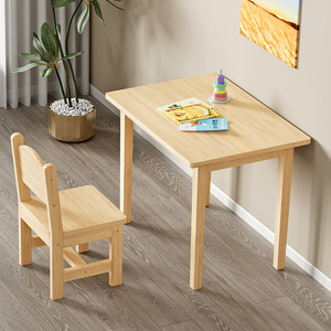 <span class=keywords><strong>In</strong></span> <span class=keywords><strong>legno</strong></span> massello per bambini tavolo e sedia Set giocattoli bambino scrivania aula famiglia educazione precoce lettura scrittura sedie per bambini scrivania - Product Image 5