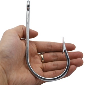 Hameçons de pêche TOPIND en acier inoxydable durable pour l'eau salée 9886SS pour la pêche au gros gibier marin en plein air - Product Image 1