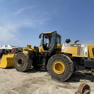 รถตักล้อยางมือสอง ยี่ห้อญี่ปุ่น ขนาดใหญ่ รุ่น wa470 wa500 wa600 wa800 พร้อมบุ้งกี๋ขนาด 4.5 คิว ราคาถูก - Product Image 1