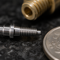 OEM Precision for for Lathe Turned Parts Stainless Steel 316L Titanium Electropolishing Scientific Equipment REACH for