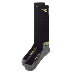 DIADORA UTILITY - 703.159683-C4699/M Calcetines de trabajo de invierno de algodón de invierno, negro/gris-ACCESORIOS DE TRABAJO EAN 8300300899970 - Product Image 1