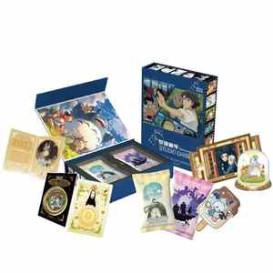Miyazaki hayao การ์ดสะสม <span class=keywords><strong>Ghibli</strong></span> Studio Fairy Tale <span class=keywords><strong>Totoro</strong></span> Sky City การ์ดสะสมเกมสำหรับเด็กของขวัญ - Product Image 5