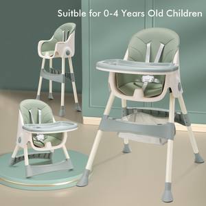 เก้าอี้เด็กขายดี เก้าอี้ทานข้าว<span class=keywords><strong>เด็ก</strong></span> เก้าอี้เด็กเล็ก เก้าอี้ทานอาหารเด็ก ชุดโต๊ะและเก้าอี้เด็ก พร้อมสายรัดนิรภัย 5 จุด - Product Image 2