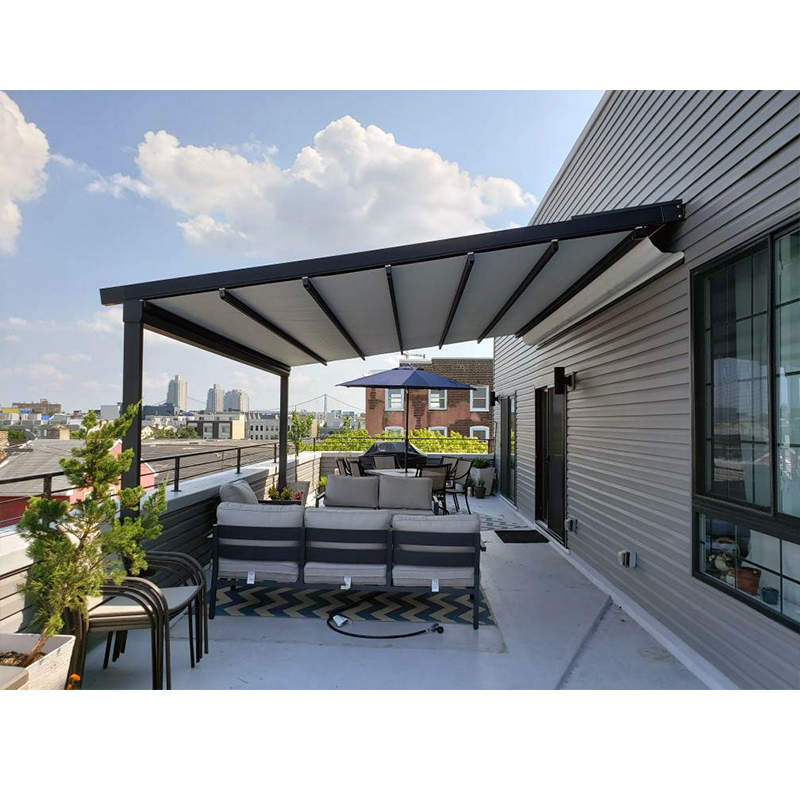 Wholesale Motorized Waterproof Aluminum Pergola Covers