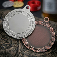 Médailles en métal personnalisées en relief, logo 3D brillant en alliage de zinc, médailles de haute qualité à bas prix, médailles plaquées argent et cuivre, médailles vierges