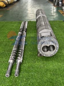 ज़ोशान में प्लास्टिक एक्सट्रूज़न भागों के लिए एकल स्क्रू बैरल सेट और गियरबॉक्स सेट - Product Image 6