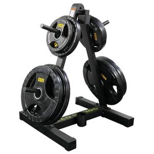 Estante de Almacenamiento para Barras de Pesas <span class=keywords><strong>y</strong></span> Discos de Gimnasio, Resistente <span class=keywords><strong>y</strong></span> Duradero - Product Image 6