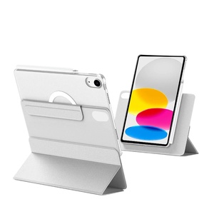 เคสป้องกันไอแพด ฝาพับแบบ Folio Pro/Air/Mini หมุนได้ แม่เหล็กถอดออกได้ แท็บเล็ต 11/13/8.3 นิ้ว คลิปหนีบสองด้าน - Product Image 1