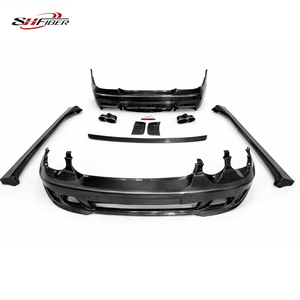 Nuevos Parachoques Delanteros y Traseros de Fibra de Carbono XJL8 con Recortes para Escape - para Kits de Carrocería <span class=keywords><strong>XJ6</strong></span>/XJ8 - Product Image 1