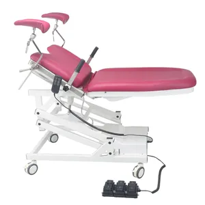 SNMOT5300 Table de naissance femmes donnant naissance Table d'opération électrique gynécologique obstétrique livraison lit chaises Tables