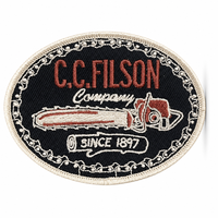 Patch brodé 3D en chenille Gillian, sans nickel, à coudre, circulaire de 5 cm, matériau principal chenille, délai d'échantillon de 7 jours, modèle casquette/chapeau