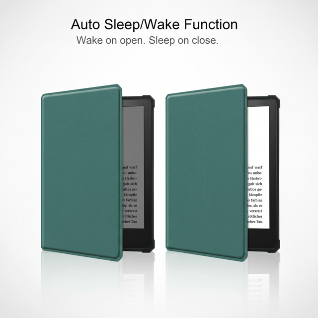 Slim Light Folio E-book PU Tablet Case for Kindle Paperwhite 12th Gen 2024 7inch Anti Drop protection for Kid