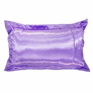 Taie d'oreiller en soie rafraîchissante avec fermeture éclair discrète, personnalisable avec logo, en satin, cadeau promotionnel - Product Image 3