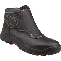 Chaussures de sécurité pour la protection du travail Résistant à la chaleur et aux hautes températures Étincelles Isolation Anti-Smash Steel Toe Versatile