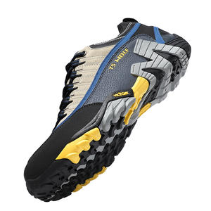 <span class=keywords><strong>Scarpe</strong></span> da Trekking da <span class=keywords><strong>Uomo</strong></span> in Pelle Leggere e Traspiranti Antiscivolo da Esterno per Sport e Viaggio per l'Autunno Resistenti all'Usura per l'Estate - Product Image 5