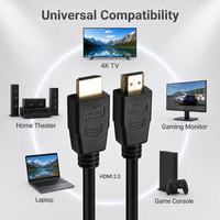 Câble HDMI Ultra HD 4K certifié ARC ATC HDR haute vitesse 18 Gbps