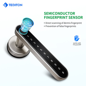 Tediton スマートドアロック TTlockアプリ対応 指紋認証 デジタルドアノブ錠 - Product Image 3