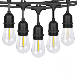 S14 IP65 Ngoài Trời Sân Vườn Đèn Chùm G40 <span class=keywords><strong>LED</strong></span> Ánh Sáng Chuỗi Cho Cắm Trại Kỳ Nghỉ Tổ Chức Sự Kiện Trang Trí Năng Lượng Mặt Trời Powered Chuỗi - Product Image 5