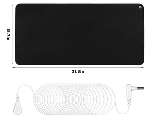 Factory Wholesale Eco-friendly Fatigue Relief Anti-Slip Leather Rubber Electrostatic Shielding Protective <strong>Grounding</strong> <strong>Mat</strong> for Home - Product Image 3